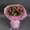 Букет півонієподібних тюльпанів мікс Фантазія - Фото 2