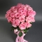 Букет із 25 троянд Пінк Охара - Фото 3