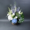 Basket with hydrangeas Blooming Garden - Photo 3