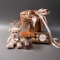 Gift set with glasses, WoodWick candle and Ferrero candies