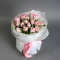 Букет  тюльпанів Рожевий кварц - Фото 3