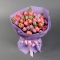 Букет тюльпанов Ягодный мусс - Фото 1