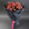 Букет із 19 рожевих троянд спрей Грація  - Фото 2