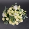 Букет нареченої з піоноподібними трояндами і еустомою - Фото 3
