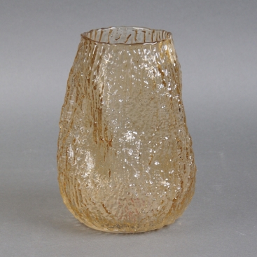 Glass vase Amber 20 cm
