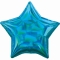 Шар Звезда голубая 48 см