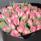 Bouquet of peony-shaped tulips Black opal - Photo 2