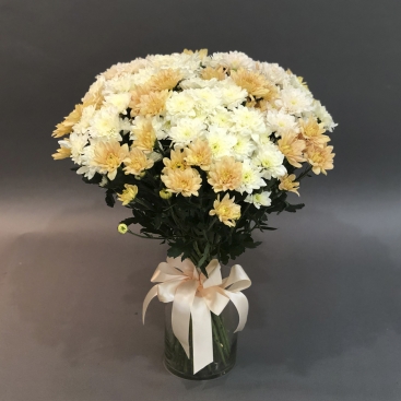 Букет хризантем микс 2