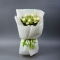 Bouquet of chrysanthemums and eustoma - Photo 3