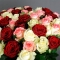 Bouquet of 41 roses mix - Photo 2