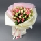 Букет із 25 троянд Грація і Сноу Флейк - Фото 1