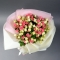 Букет із 25 троянд Грація і Сноу Флейк - Фото 3
