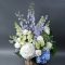 Basket with hydrangeas Blooming Garden - Photo 5