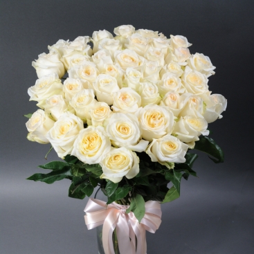 Букет 41 роза Кендлайт