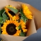 Bouquet with sunflowers - Photo 4