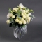 Букет нареченої з піоноподібними трояндами і еустомою - Фото 1