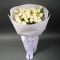 Bouquet of 5 Snow World roses - Photo 1